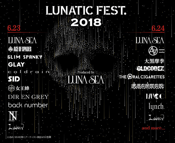 『LUNATIC FEST. 2018』