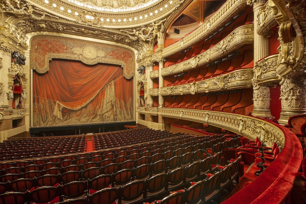 パリ・オペラ座ガルニエ宮内観 (C)Jean-Pierre Delagarde Opera national de Paris