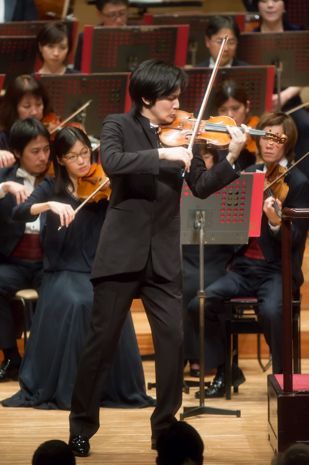 若き才能の熱演は大先輩の門出に花を添えた（3月26日公演より） (c)池上直哉／東京交響楽団