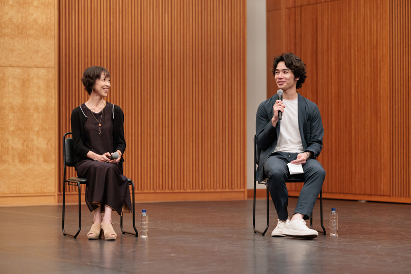 佐野志織（東京バレエ団芸術監督）、柄本弾（東京バレエ団プリンシパル）