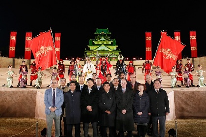 大阪城で開催中『戦国・ザ・リアルat大坂城』に12ヶ国の総領事も感激