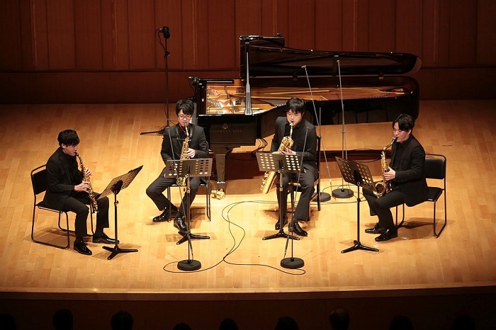 The Rev Saxophone Quartet（撮影：中村義政）