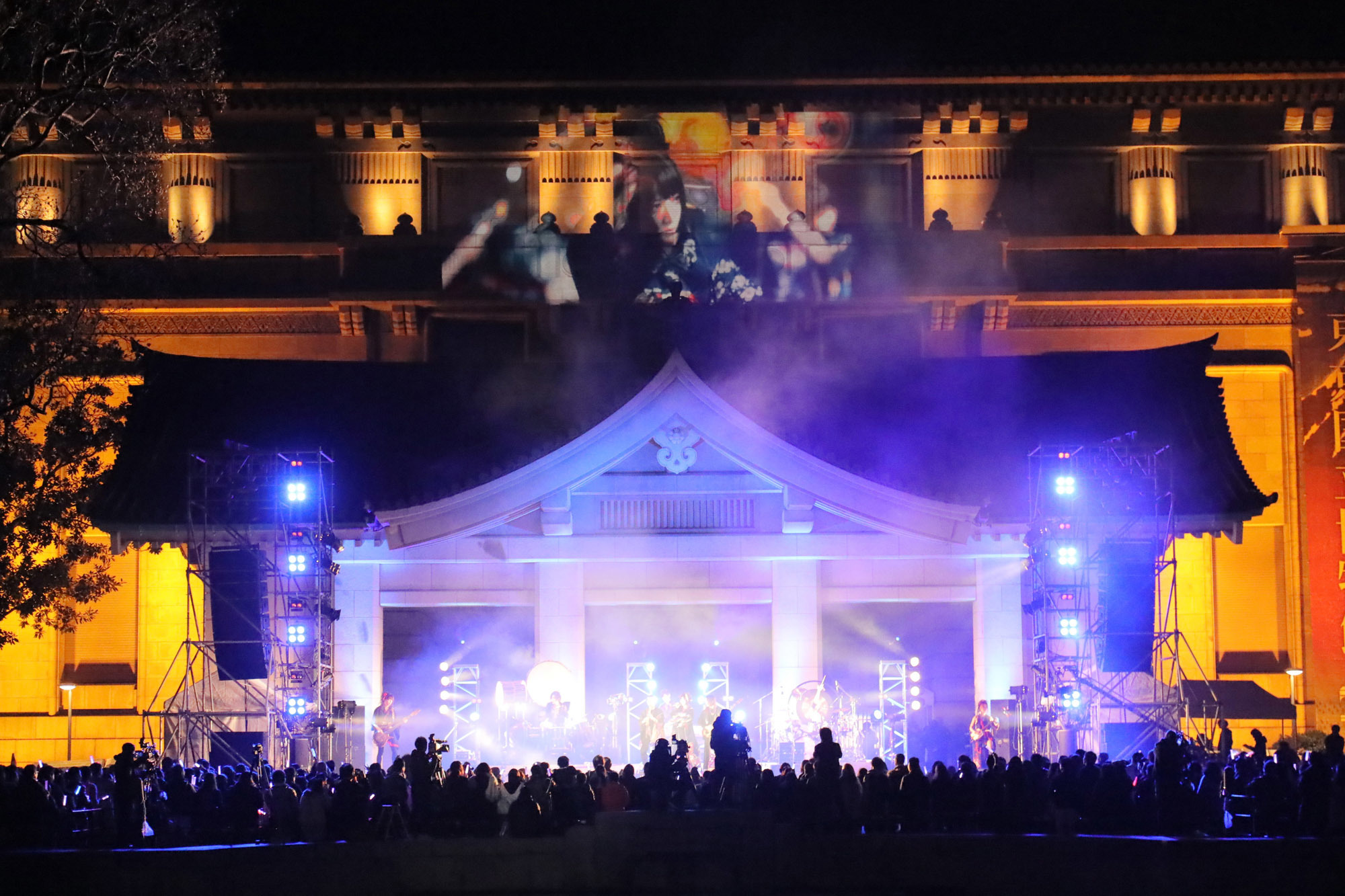 和楽器バンドフリーライブ 東京国立博物館