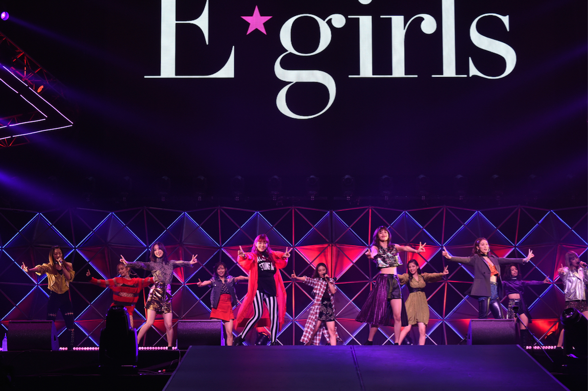 E-girls 撮影＝岸田哲平