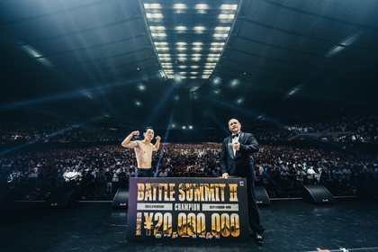 般若、『BATTLE SUMMIT II』で優勝　準決勝の“般若 vs SKRYU”の映像が公開に