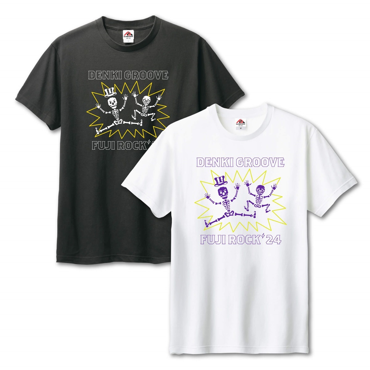 電気グルーヴ x FUJI ROCK '24 Tシャツ　¥4,000（税込）