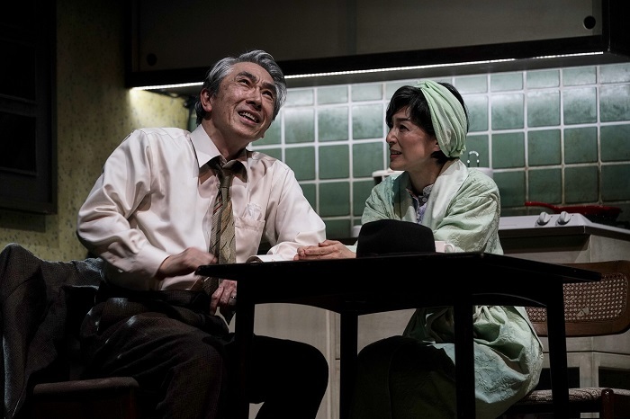 段田安則、鈴木保奈美 撮影：細野晋司