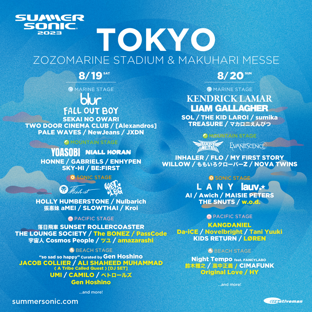 『SUMMER SONIC 2023』東京