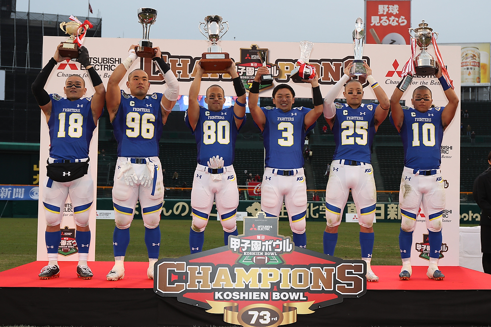 関西学院大学は2019年1月3日（木）に行われる『アメリカンフットボール日本選手権 プルデンシャル生命杯 第72回ライスボウル』に出場する