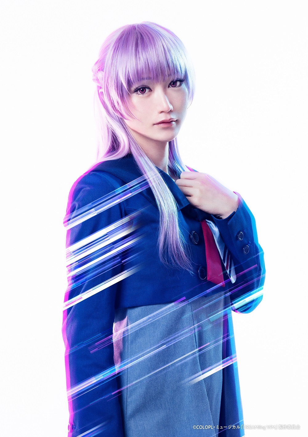 三毛門紫音：杉本 凛 　　　　　　　　　(C)COLOPL・ミュージカル「DREAM!ing WM」製作委員会