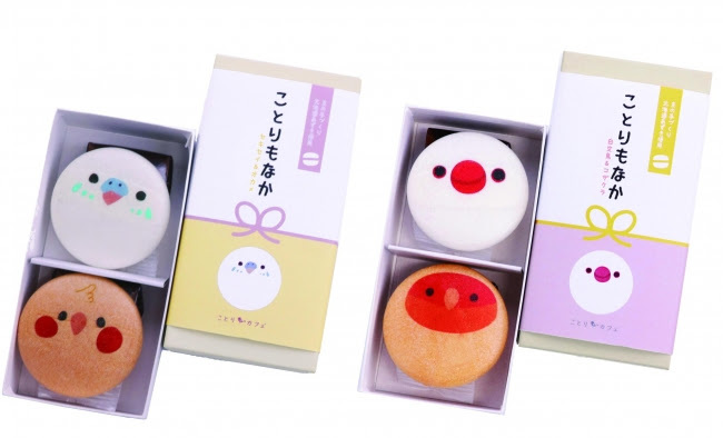 【ことりカフェ】ことりもなか（２個入）702円（税込）