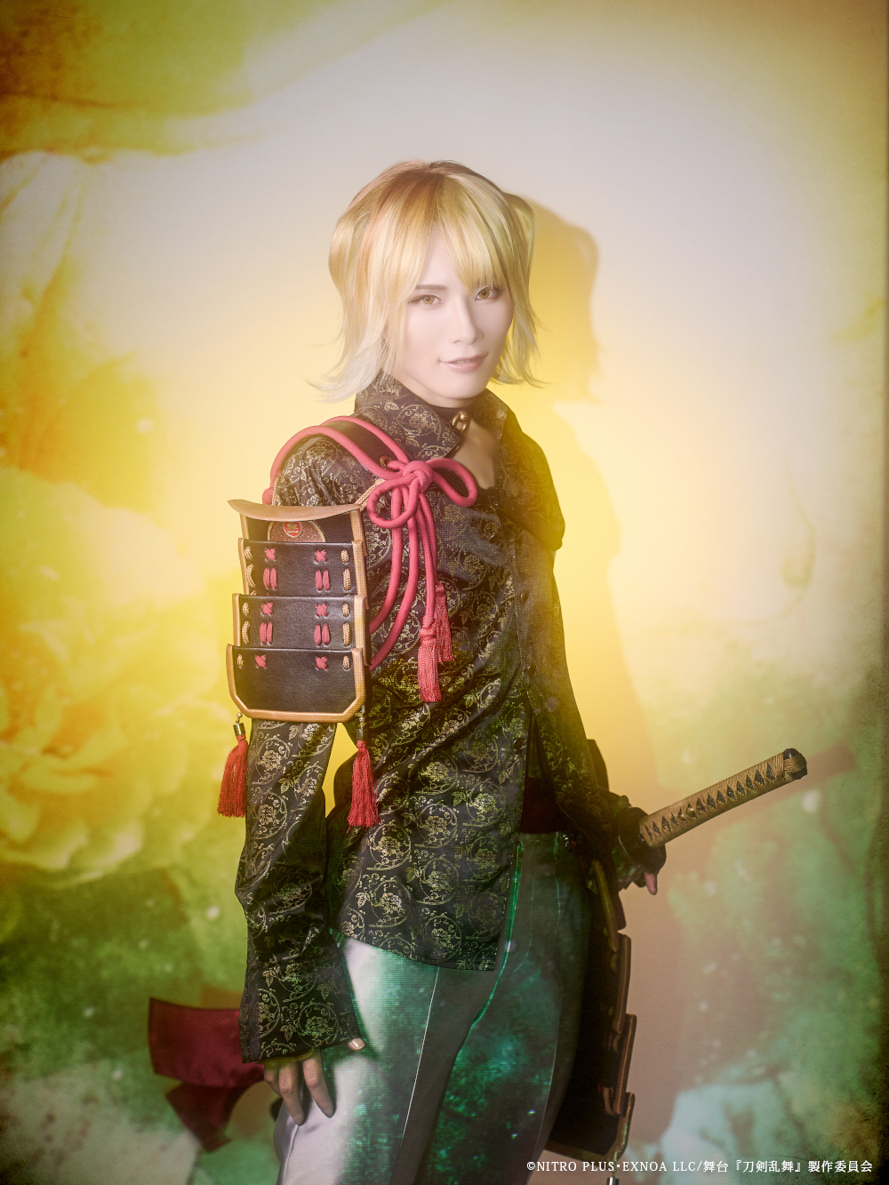 南泉一文字役：汐月しゅう 　　　　　    (C)NITRO PLUS･EXNOA LLC/舞台『刀剣乱舞』製作委員会