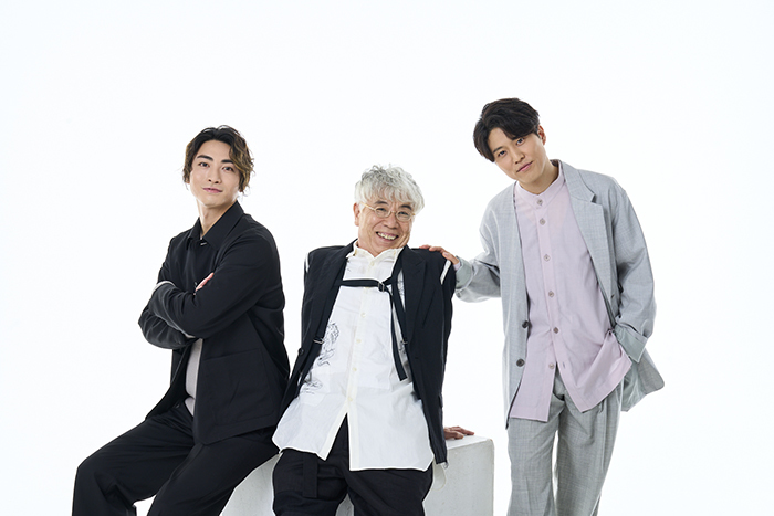 （左から）木村達成、イッセー尾形、入野自由