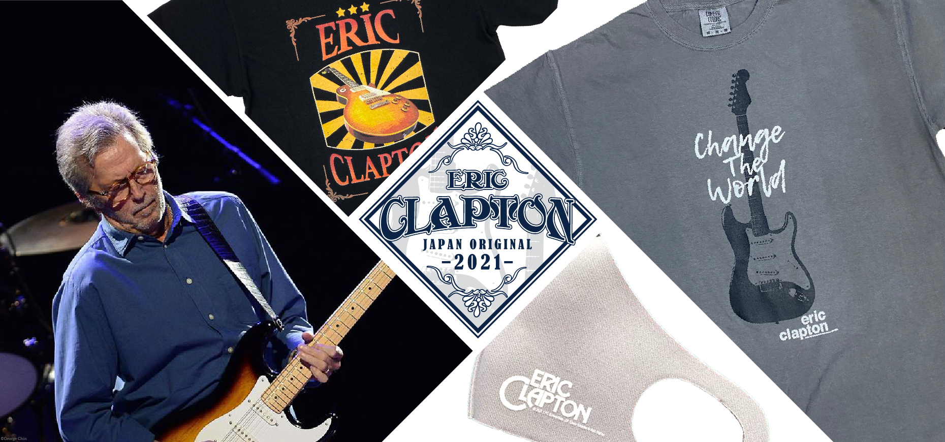 Eric Clapton Tシャツ