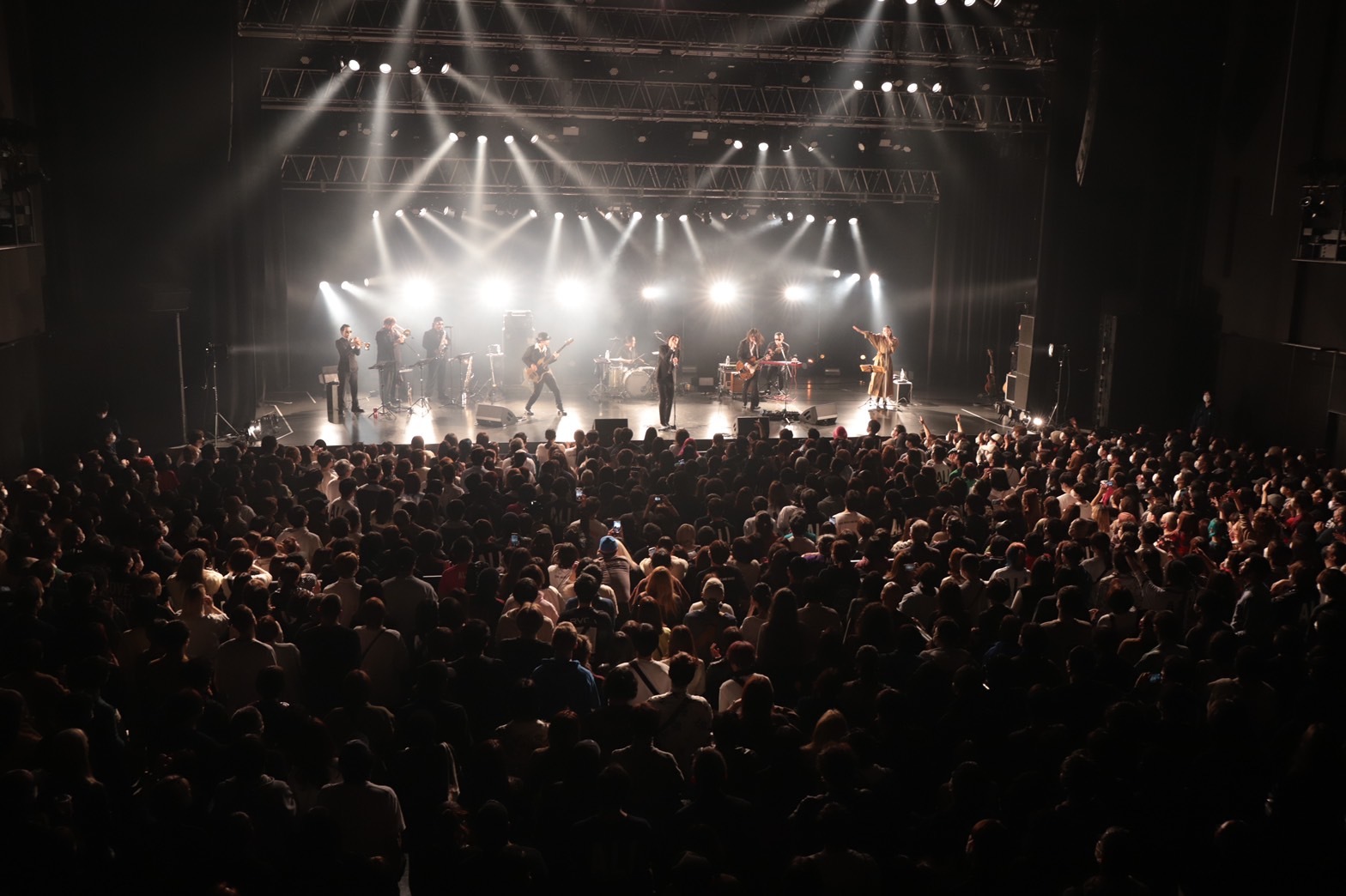 『1st ALBUM RELEASE TOUR  MUSIC WORLD』＠EX THEATER ROPPONG Photo by Saiga-nagi