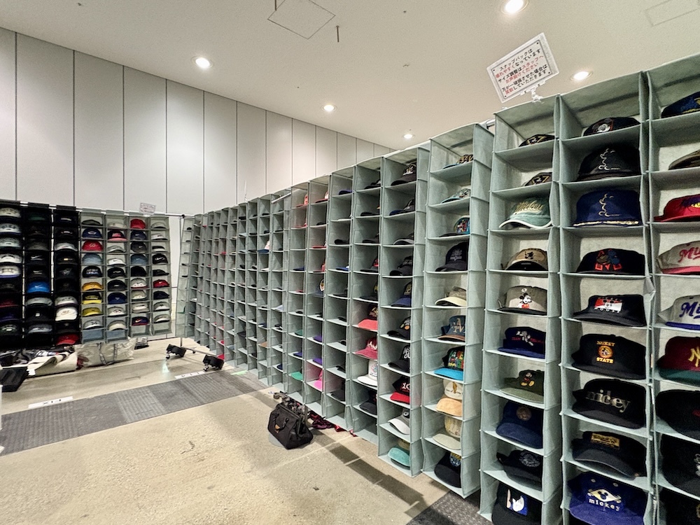 「VintageCap MISSI」のブースにて