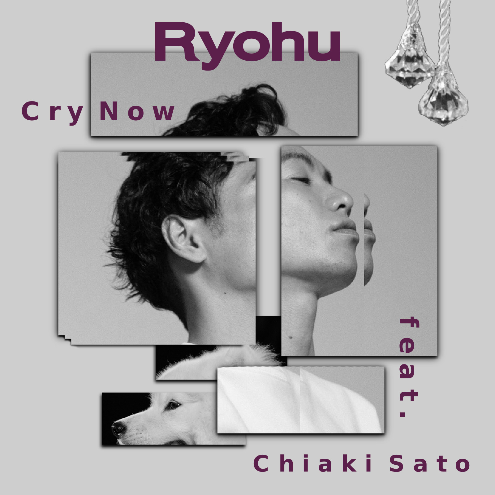 Ryohu「Cry Now feat. 佐藤千亜妃」ジャケット