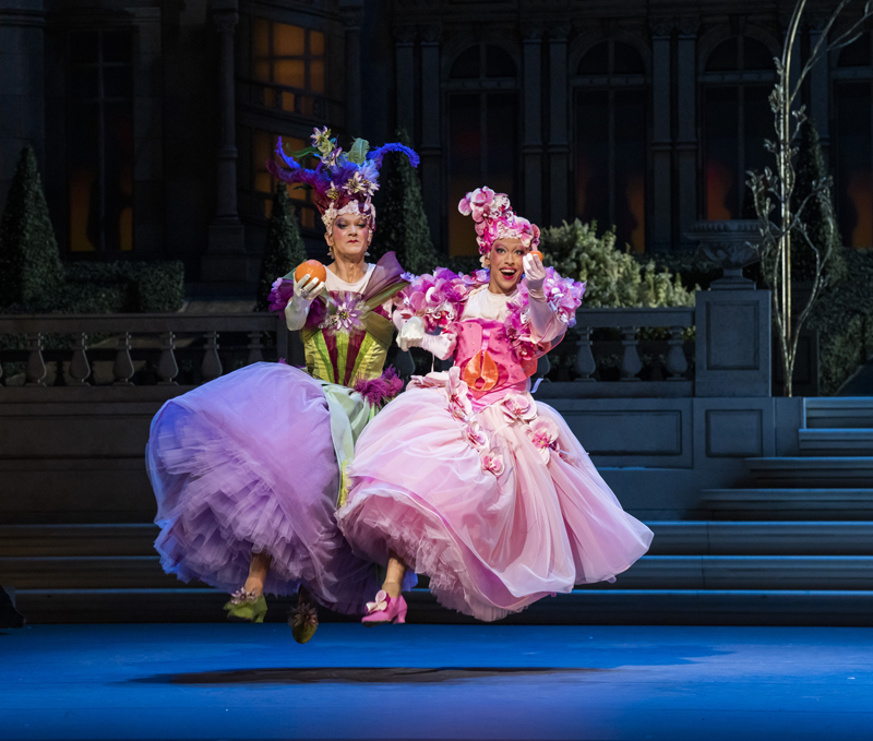 Gary Avis and Luca Acri in Cinderella, The Royal Ballet  ©2023 Tristram Kenton