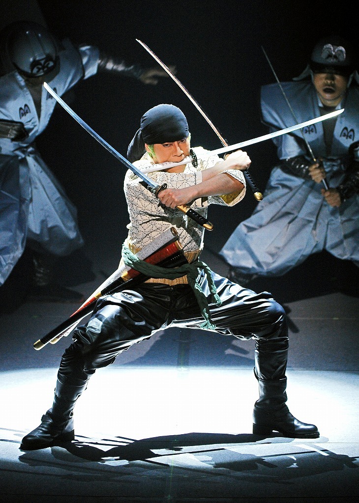 シネマ歌舞伎『スーパー歌舞伎Ⅱ ワンピース』ロロノア・ゾロ役＝坂東巳之助