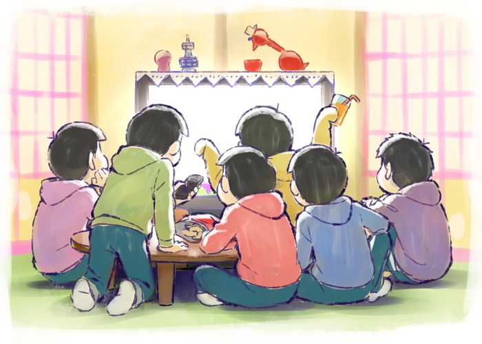 松野家6つ子生誕祭2020企画 　ニコ生上映用描き下ろしイラスト