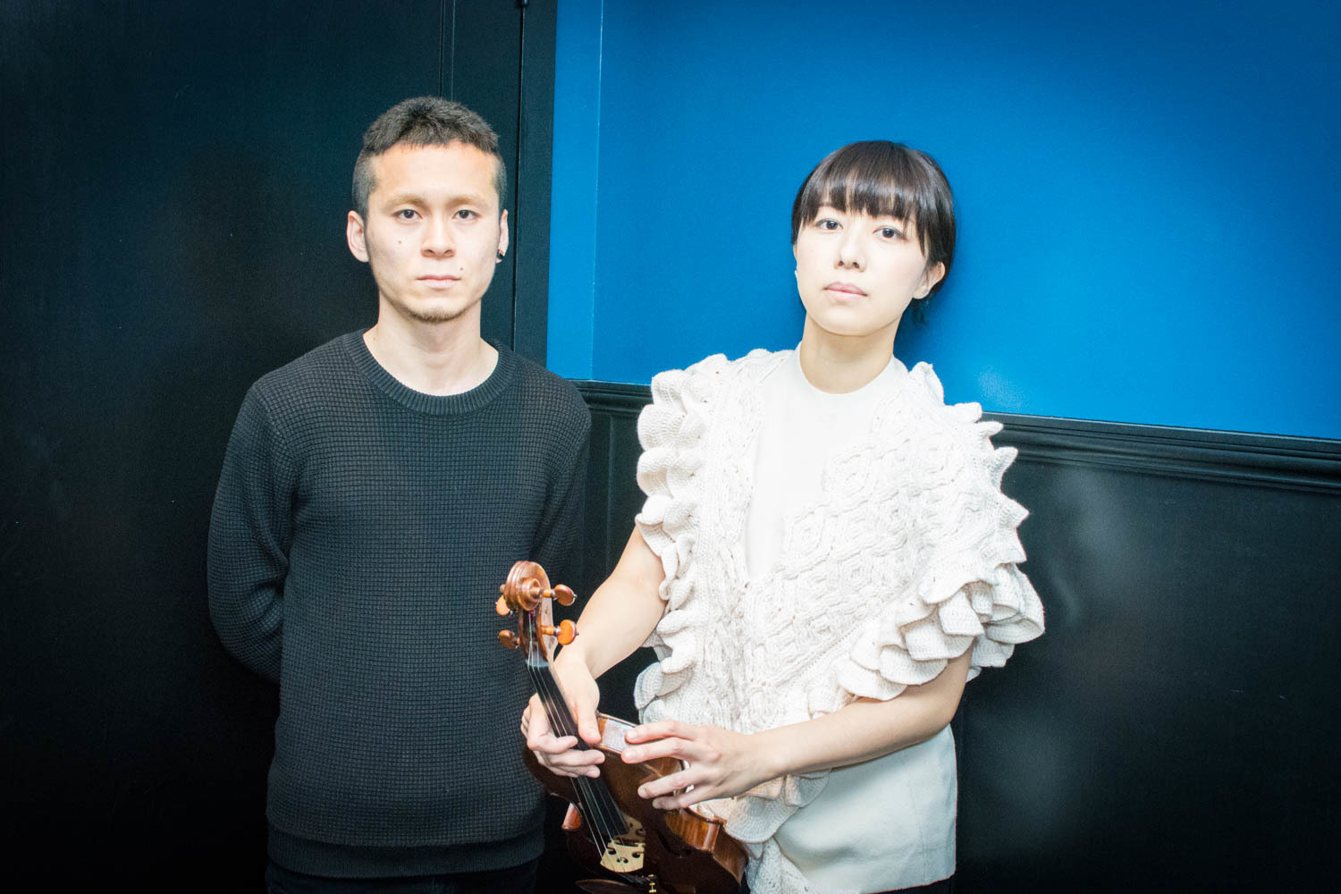 中野公揮(ピアノ)、松田理奈(ヴァイオリン)