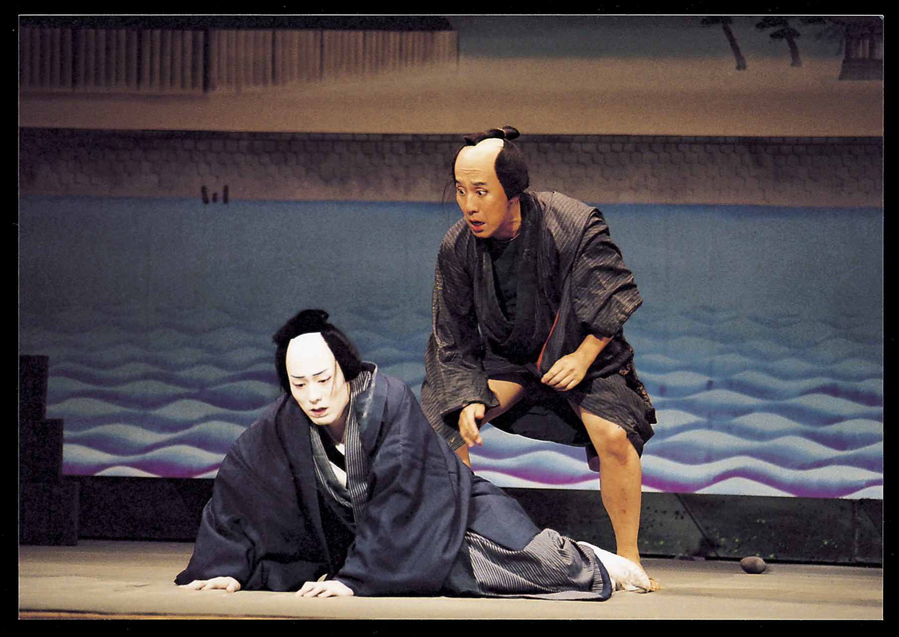『人情噺文七元結』