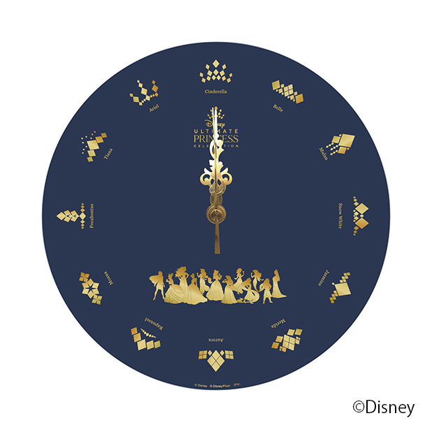 アクリルクロック ／プリンセス　販売価格(税込)：4,400円