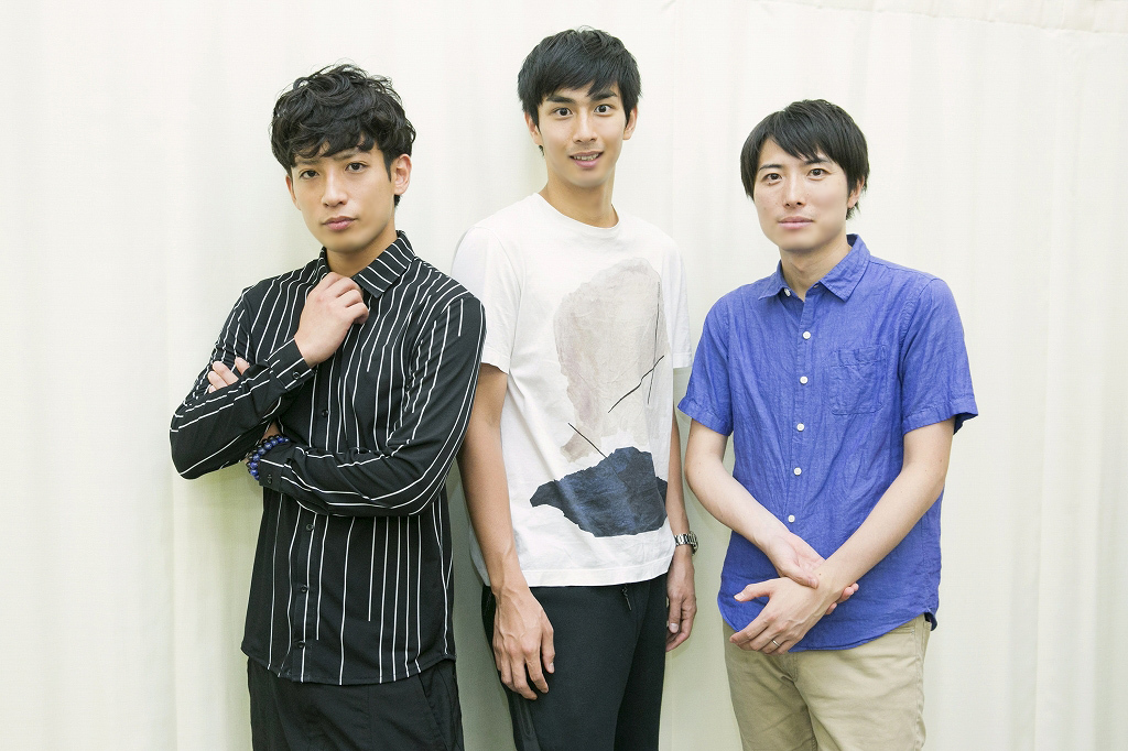 （左から）陣内将、市川知宏、中屋敷法仁