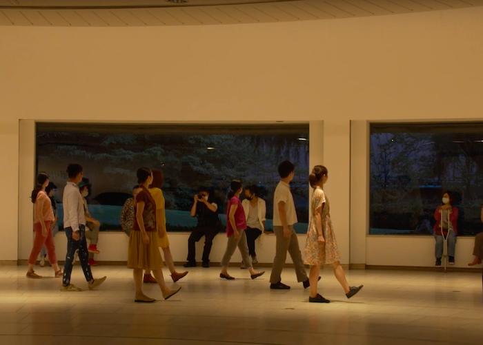 世田谷美術館「作品のない展示室」クロージング・プロジェクト「明日の美術館をひらくために」2020年8月27日 （YouTubeより）