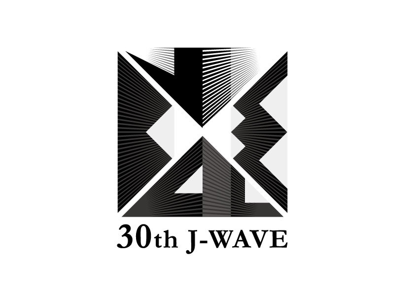 J-WAVE30周年ロゴ