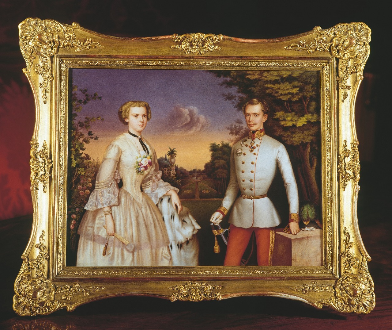 皇帝フランツ・ヨーゼフ1世と皇妃エリザベート