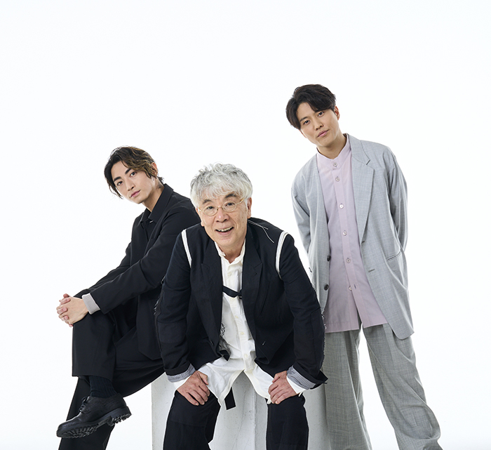 （左から）木村達成、イッセー尾形、入野自由