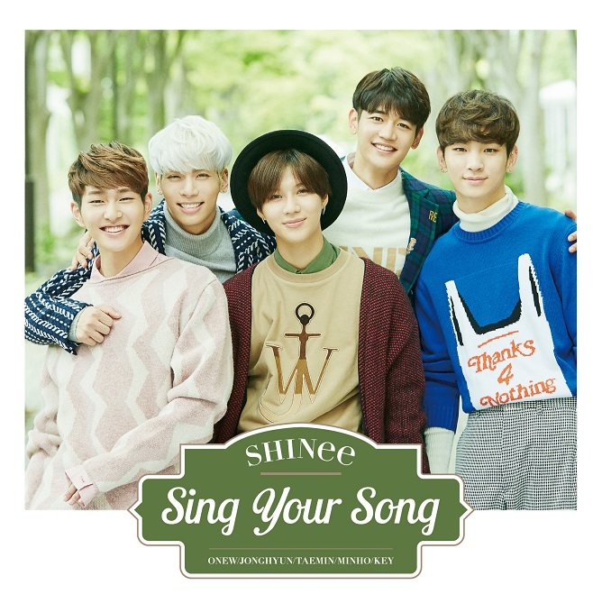 SHINee／シングル「Sing Your Song」（通常盤）