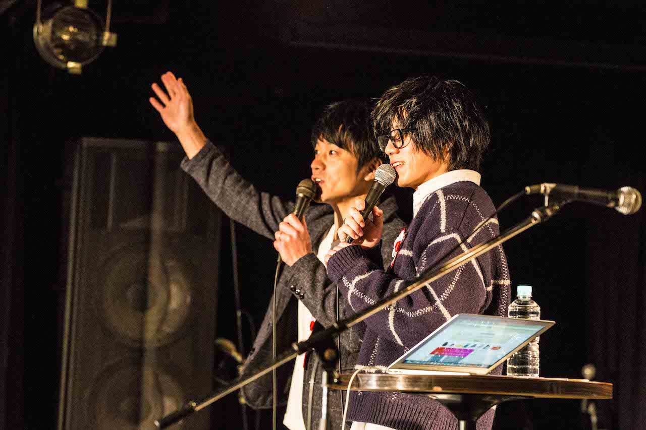 左：飯室大吾（FM802） 右：松本大