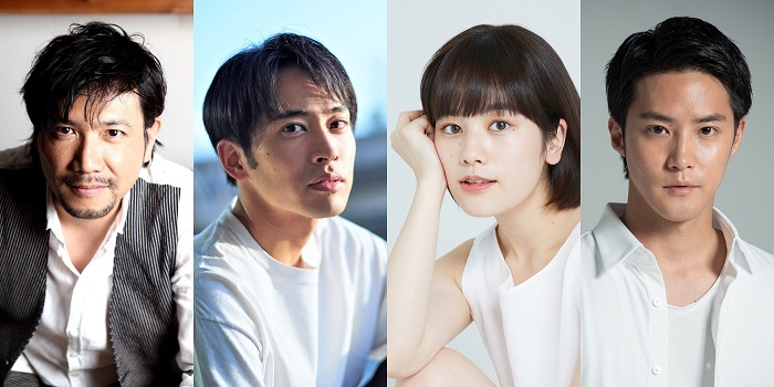 （左から）別所哲也、平埜生成、筧美和子、白石隼也