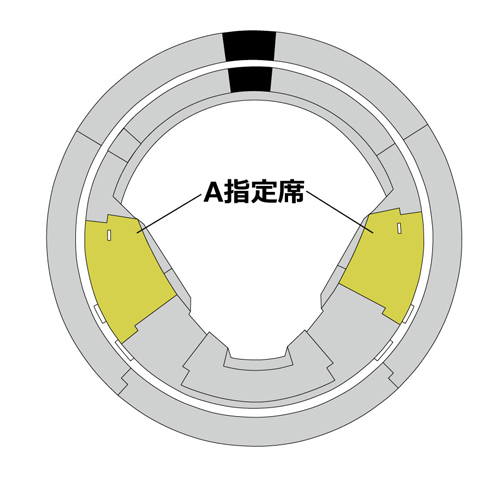 京セラドーム大阪の座席表