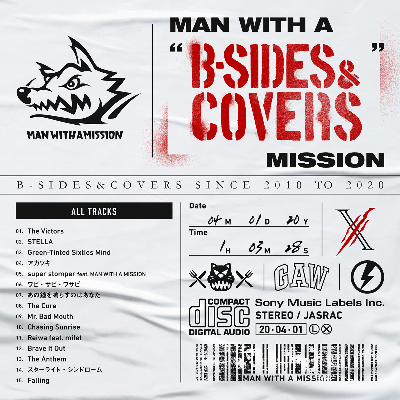 MAN WITH A "B-SIDES & COVERS" MISSION