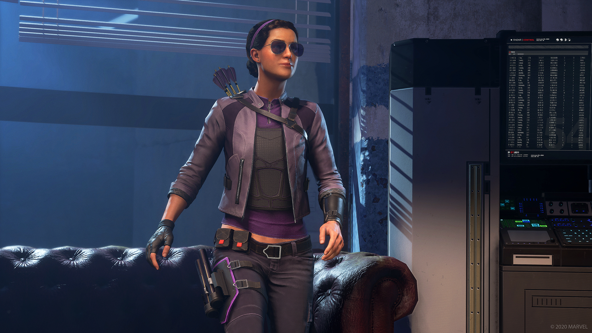 ケイト・ビショップ (C) 2020 MARVEL. Developed by Crystal Dynamics and Eidos Montréal. Development support provided by Nixxes. All rights reserved.