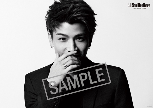 三代目 J Soul Brothers from EXILE TRIBE メンバー別 1/1サイズ(実寸大)フォトポスター