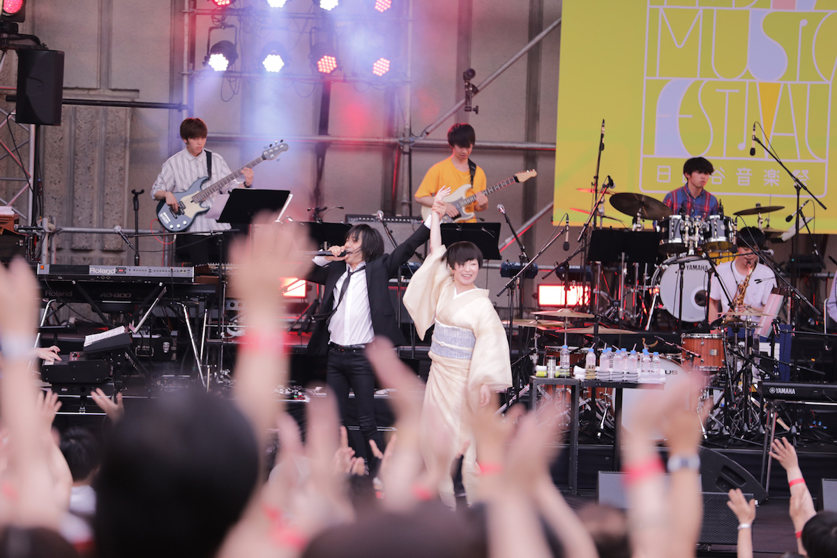 宮本浩次 / 椎名林檎  （写真提供：日比谷音楽祭）