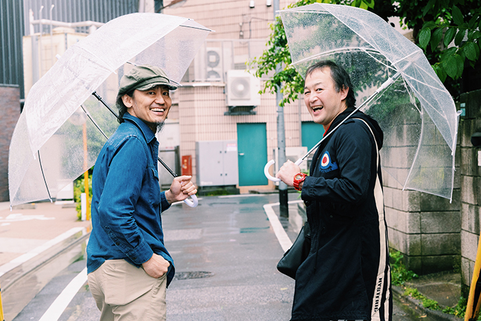 （左から）近藤良平、勝山康晴