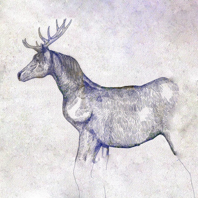米津玄師が描いた 「馬と鹿」ジャケットデザイン