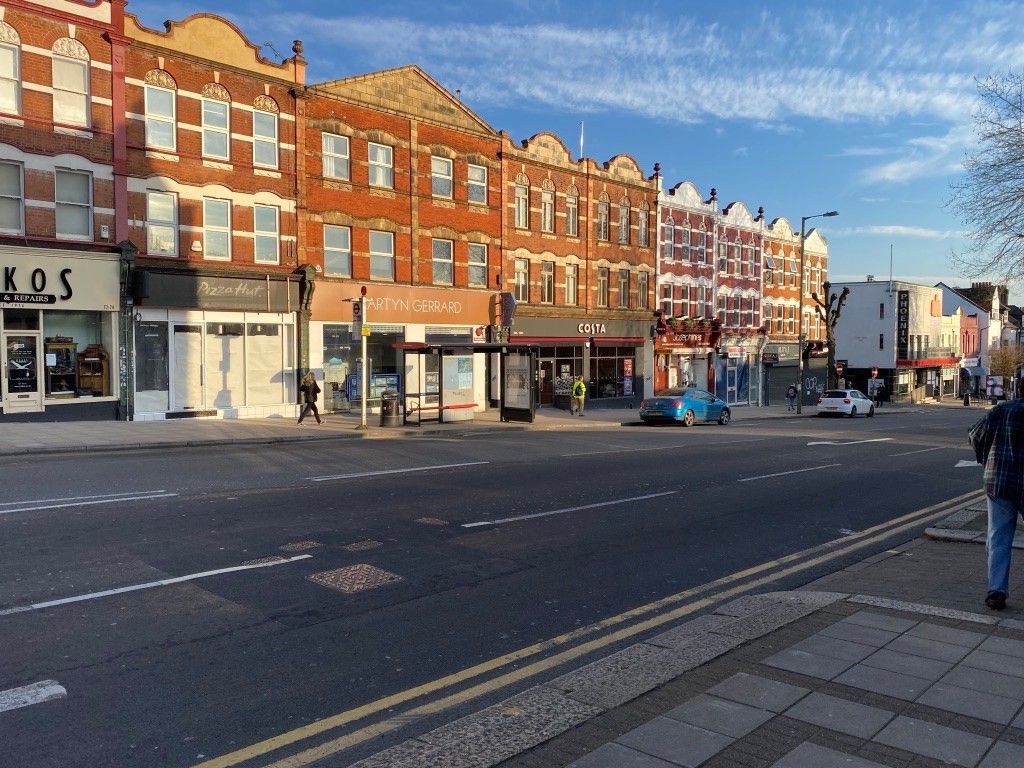 3月のロンドンの町並み 撮影：分島花音