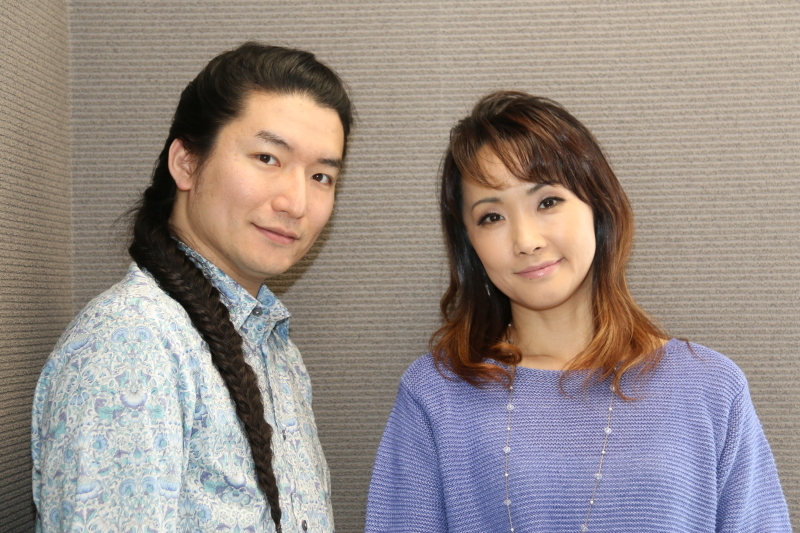 左：市川洋二郎　右：濱田めぐみ