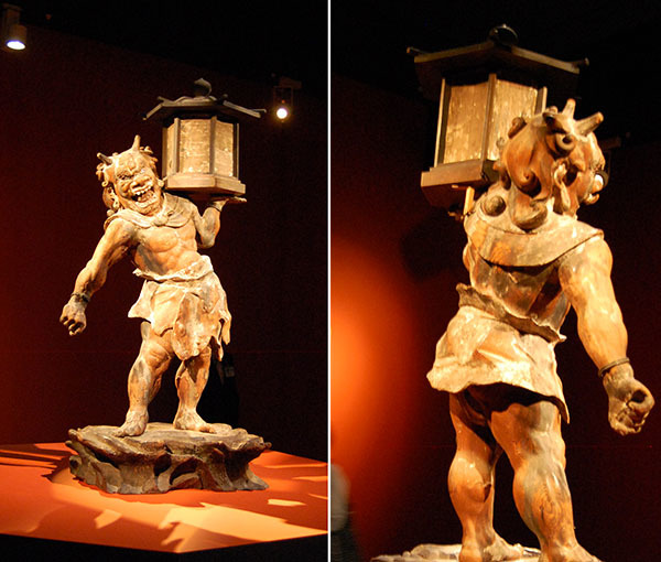 天燈鬼立像（1215年、奈良・興福寺所蔵）