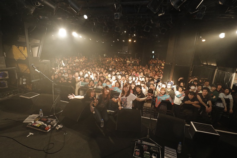 The peggies 撮影＝西田航(WATAROCK)、河邉有実莉(WATAROCK)