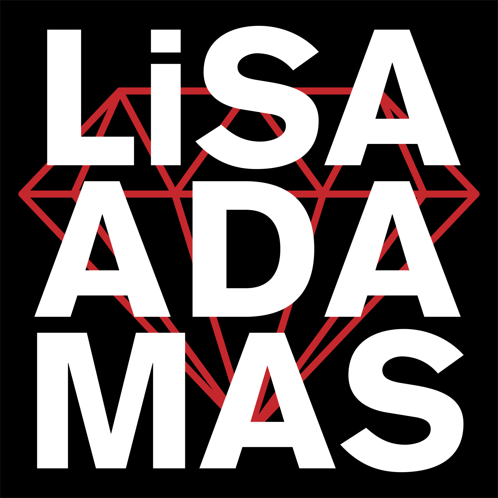 LiSA「赤い罠（who loves it？）/ ADAMAS」ジャケット