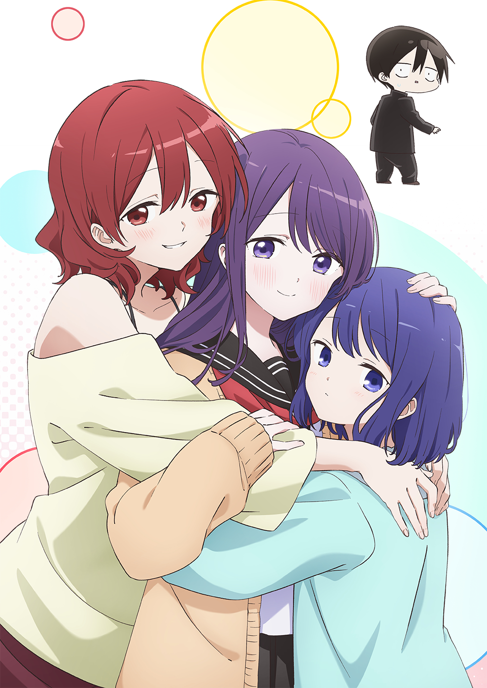 TVアニメ『久保さんは僕を許さない』第2弾ビジュアル