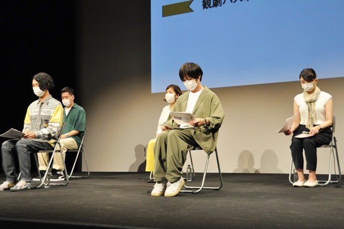 「KAVC FLAG COMPANY 2021-2022」に参加する5劇団の代表。