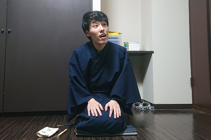 楽志亭得する（北海道大学落語研究会）